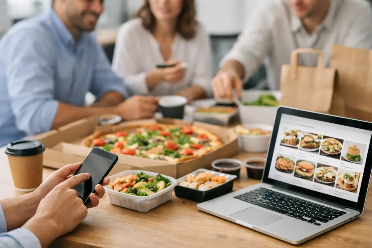Comment commander un repas groupé facilement