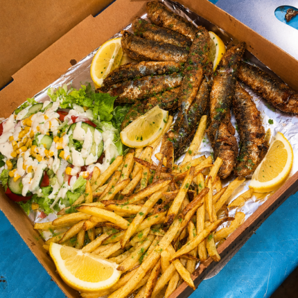 Box sardines