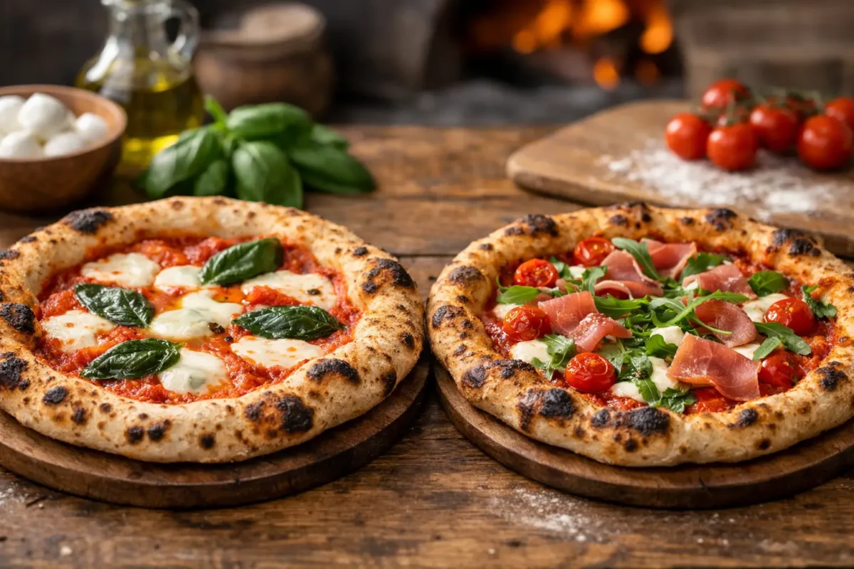 Quelle différence entre pizza napolitaine ?