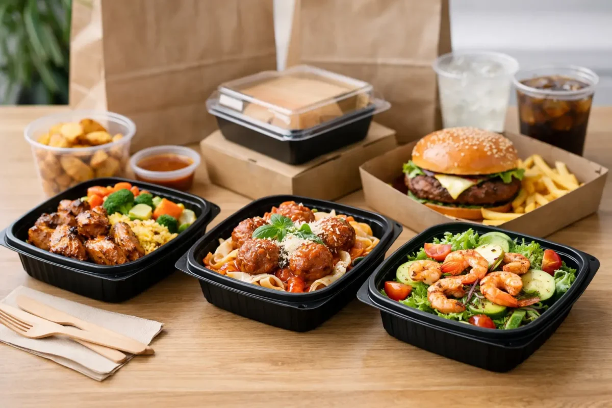Repas généreux à emporter: bien choisir