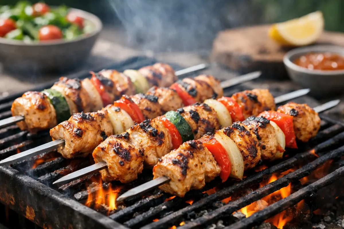 Brochettes poulet, le goût des vraies grillades