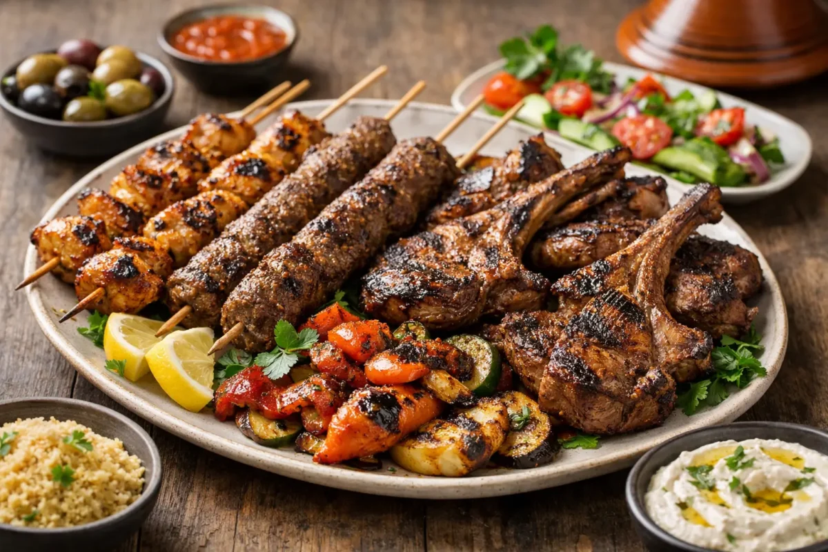 Grillades algériennes, généreuses et bien choisies