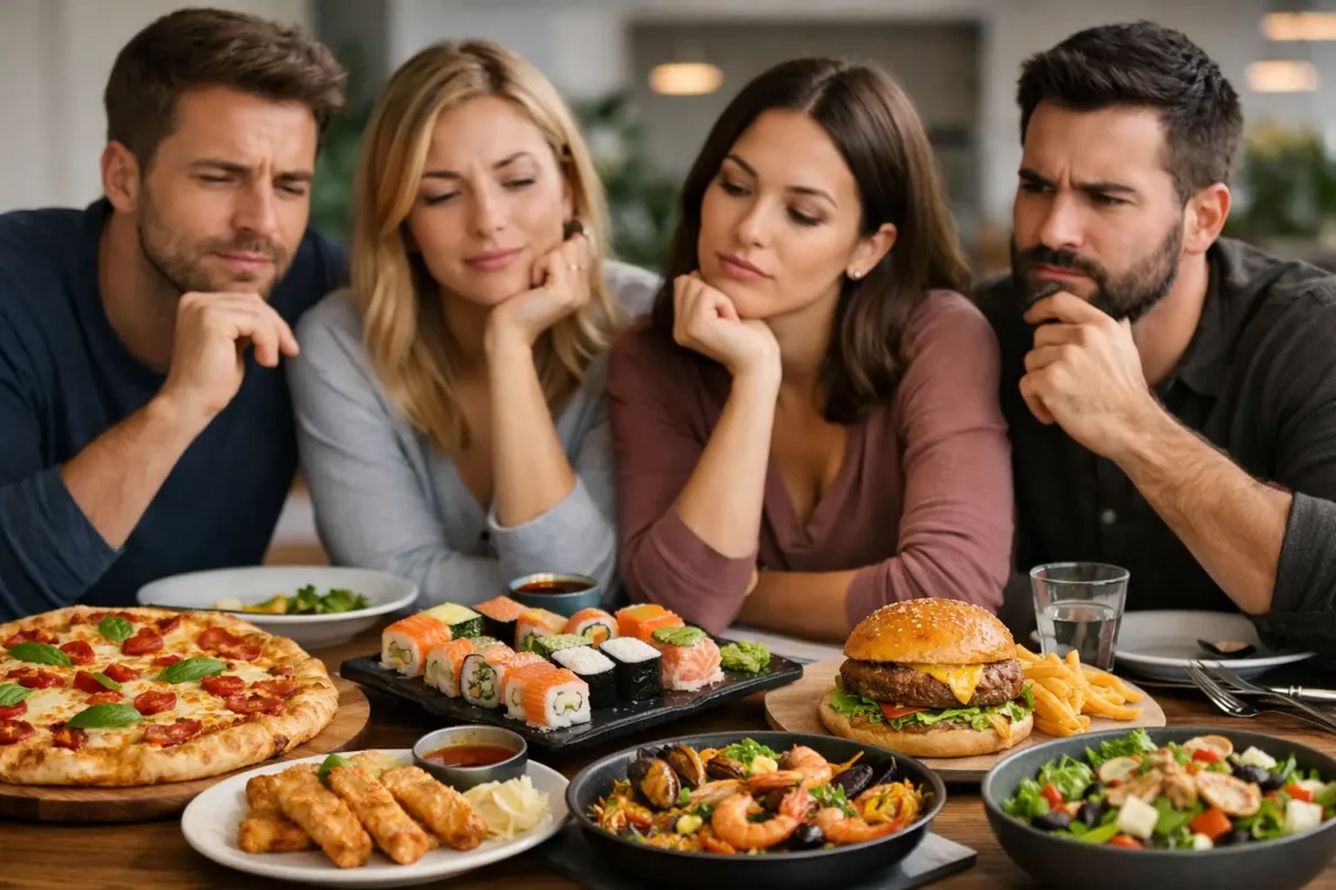 Quel repas choisir entre amis sans se tromper ?