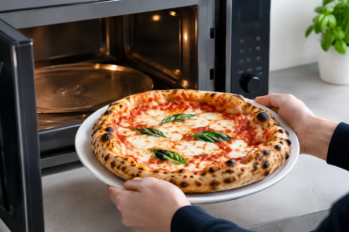 Comment réchauffer une pizza napolitaine