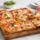 Pizza carrée : le bon format à partager